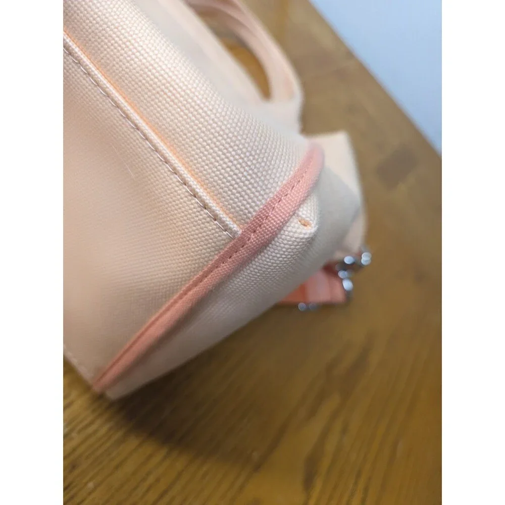 Kate Spade Dash Canvas Tote Bag In Light Cantaloupe With Wristlet